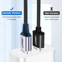 UGREEN USB typ C kabel 3A szybkie ładowanie do Samsung S20 S21 Xiaomi POCO USB C przewód USB C ładowarka telefon kabel do ładowania 6